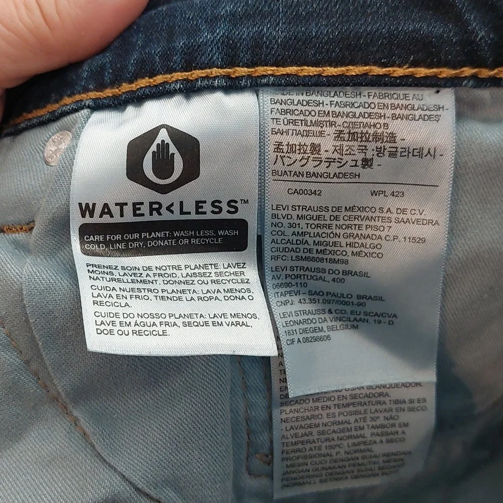 Levi's Men's Size 38 Jeans 511 Dark Blue